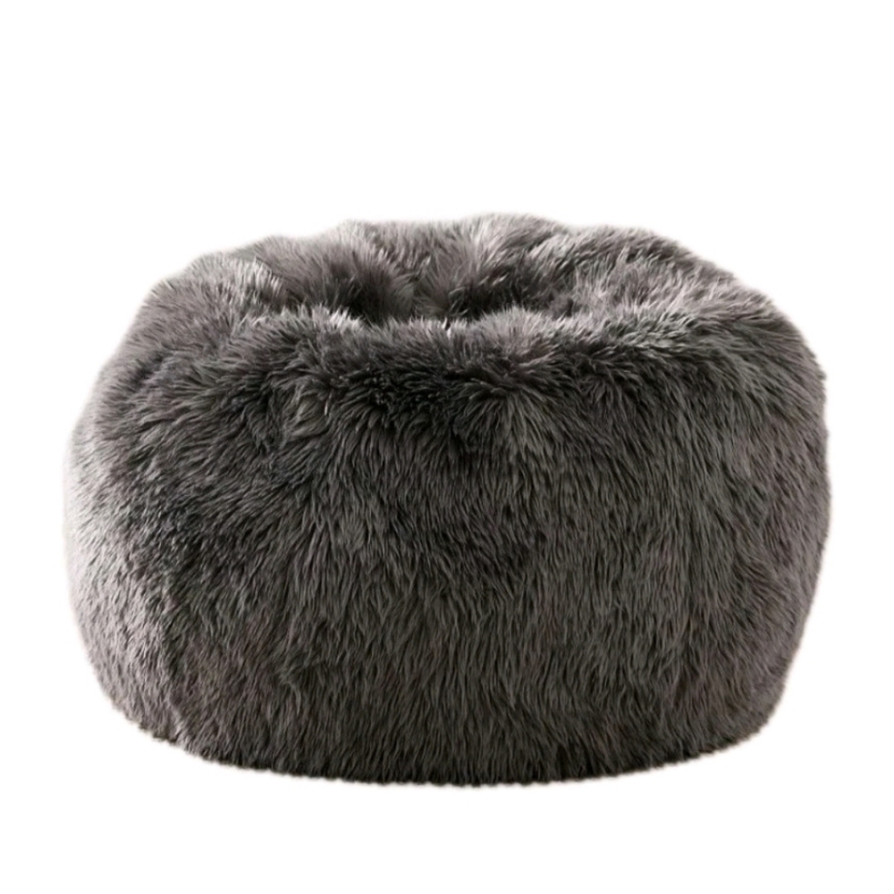 Pottery Barn Large Faux Real Fur Bean Bag Chair Cover